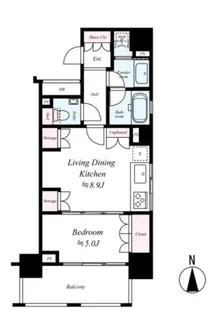 パークハウス麻布十番アーバンス【3階】の間取り