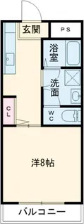 1Kの間取り画像