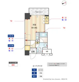 CORVAL大森【5階】の間取り