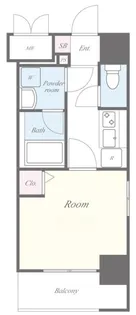 東京都江東区住吉1【マンション】の間取り
