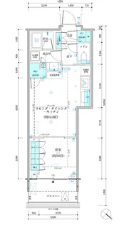 東京都中央区勝どき4【マンション】の間取り