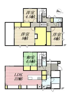 東京都練馬区西大泉4【一戸建】の間取り