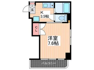 パルコーポ新宮【2階】の間取り