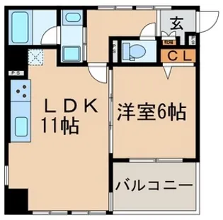 東京都墨田区向島3【マンション】の間取り