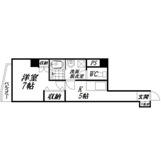 静岡県浜松市中央区尾張町【マンション】の間取り