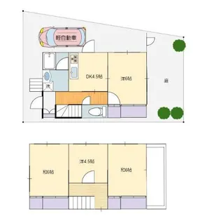 東京都目黒区碑文谷1【一戸建】の間取り