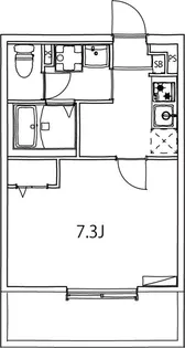 ヴァンベール小机【2階】の間取り