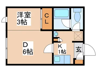 セトル南10条【2階】の間取り