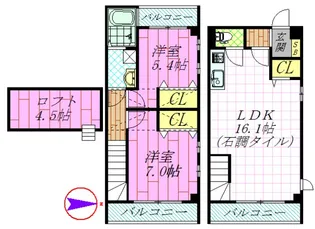 エクセレンテの間取り