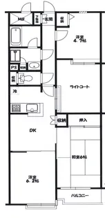 ワコーレ町屋【3階】の間取り