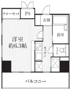 HF南麻布レジデンス【2階】の間取り