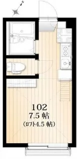 AZEST-RENT町屋【1階】の間取り
