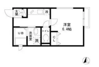 ピナーパーク【1階】の間取り