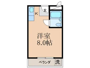 タウン穂積【2階】の間取り