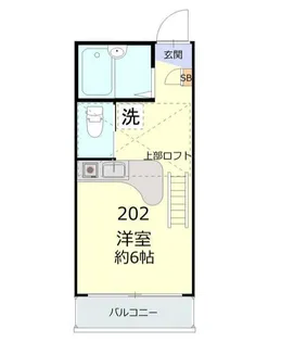 ライズ相模大野【1階】の間取り
