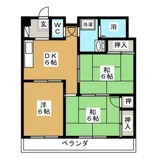 遠藤ビル【6階】の間取り