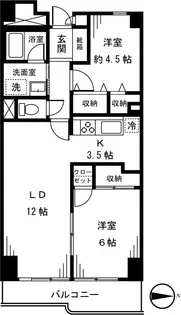 PISO池袋【2階】の間取り