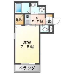 Pilar(ピラール)【3階】の間取り