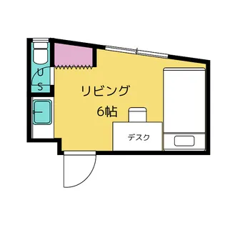 高野マンション【3階】の間取り