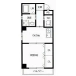 DGCOURT【7階】の間取り