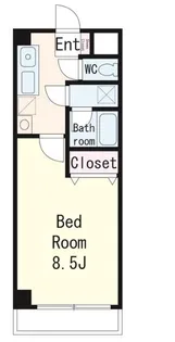 ロイヤル白楽【5階】の間取り