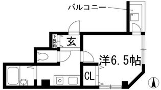 ガーデンヒルズマルエー【3階】の間取り