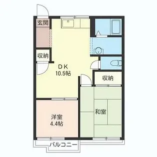 アーバンハイム【2階】の間取り