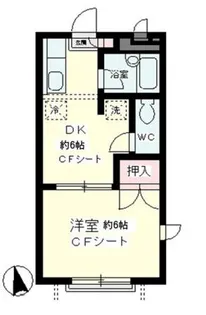 メゾン上北沢 女性限定【2階】の間取り