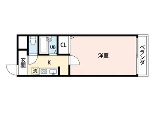 シェルビュー【2階】の間取り