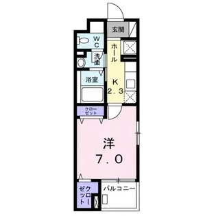 グランツ グルン【4階】の間取り