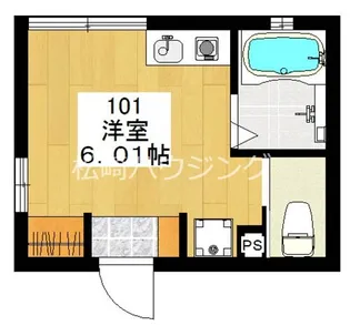 コンフォルト高円寺【1階】の間取り