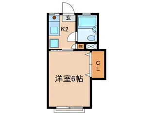 ふたばレジデンス【1階】の間取り