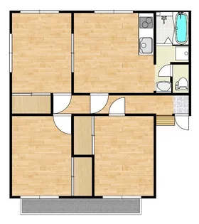 アムール河本【1階】の間取り