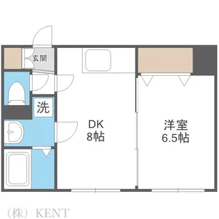 ミスブランニューデイ【3階】の間取り