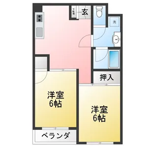 グランデ’85【2階】の間取り