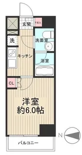 ライジングプレイス綾瀬三番館【7階】の間取り