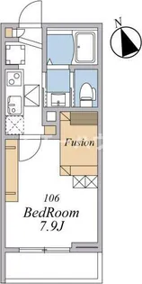 ウィンドテラス津田沼II【1階】の間取り