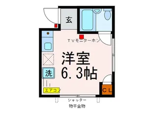 AVENIR王子【1階】の間取り
