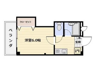 ペリジー【1階】の間取り