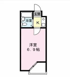 ベルシティ高松【1階】の間取り