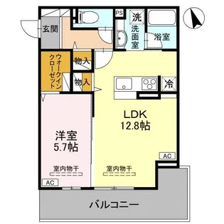 D-Radiante【3階】の間取り