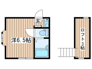 ユナイト星川ベネチアの杜【2階】の間取り