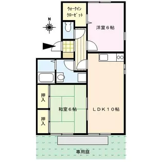 OKA東櫛原【1階】の間取り