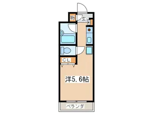 ファ-ストシティ六会【2階】の間取り