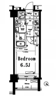 アクサス代々木公園【6階】の間取り