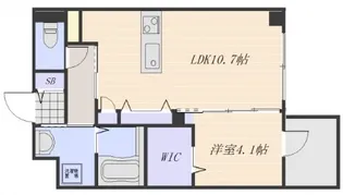 Iris吉見園【3階】の間取り
