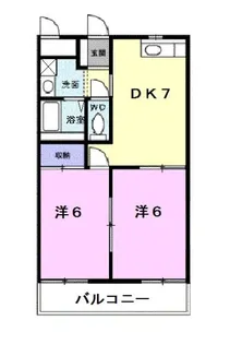 増田ハイム【3階】の間取り