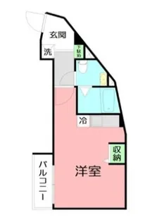 DEN鷹取II【2階】の間取り