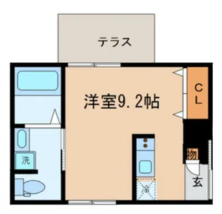 ルナビアンカ【2階】の間取り