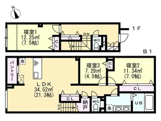 エフティヒア西品川の間取り